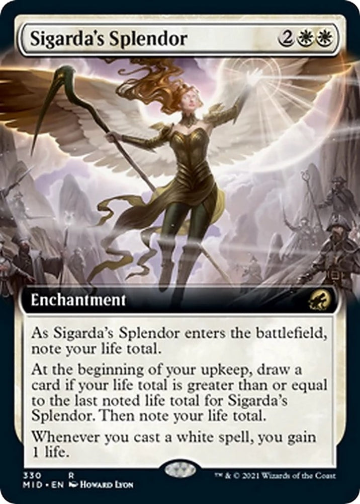 Image for Sigarda's Splendor (Extended Art) (330) [Innistrad: Midnight Hunt]