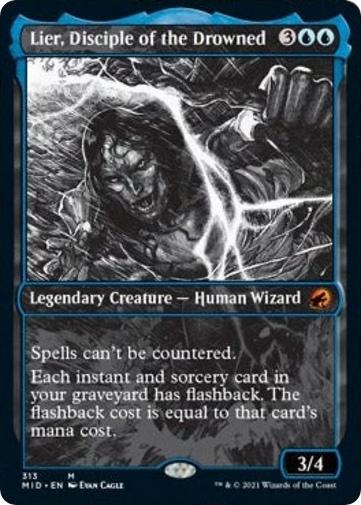 Image for Lier, Disciple of the Drowned (Showcase) (313) [Innistrad: Midnight Hunt]