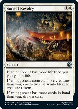 Image for Sunset Revelry (38) [Innistrad: Midnight Hunt]