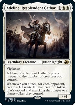 Image for Adeline, Resplendent Cathar (1) [Innistrad: Midnight Hunt]
