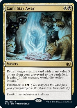 Image for Can't Stay Away (213) [Innistrad: Midnight Hunt]