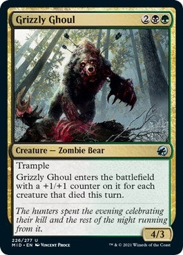 Image for Grizzly Ghoul (226) [Innistrad: Midnight Hunt]
