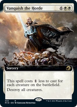 Image for Vanquish the Horde (Extended Art) (333) [Innistrad: Midnight Hunt]