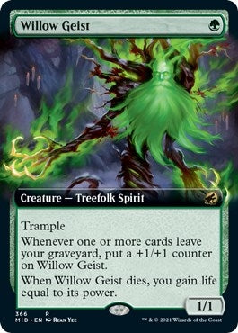 Image for Willow Geist (Extended Art) (366) [Innistrad: Midnight Hunt]