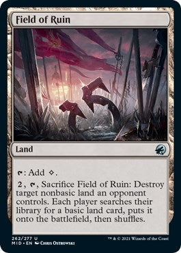 Image for Field of Ruin (262) [Innistrad: Midnight Hunt]
