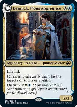 Image for Dennick, Pious Apprentice (217) [Innistrad: Midnight Hunt]