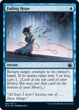 Image for Fading Hope (51) [Innistrad: Midnight Hunt]