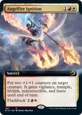 Image for Angelfire Ignition (Extended Art) (367) [Innistrad: Midnight Hunt]