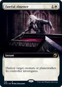 Image for Fateful Absence (Extended Art) (328) [Innistrad: Midnight Hunt]