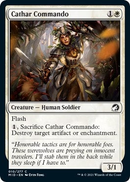 Image for Cathar Commando (10) [Innistrad: Midnight Hunt]