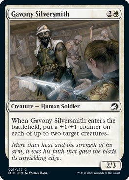 Image for Gavony Silversmith (21) [Innistrad: Midnight Hunt]