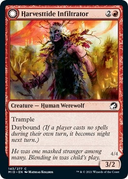 Image for Harvesttide Infiltrator (143) [Innistrad: Midnight Hunt]