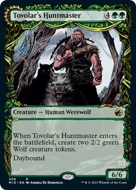 Image for Tovolar's Huntmaster (Showcase) (306) [Innistrad: Midnight Hunt]