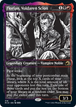 Image for Florian, Voldaren Scion (Showcase) (318) [Innistrad: Midnight Hunt]