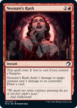 Image for Neonate's Rush (151) [Innistrad: Midnight Hunt]