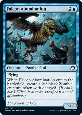 Image for Falcon Abomination (52) [Innistrad: Midnight Hunt]