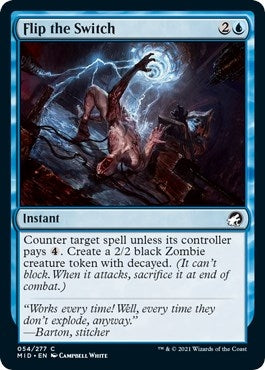 Image for Flip the Switch (54) [Innistrad: Midnight Hunt]