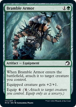Image for Bramble Armor (171) [Innistrad: Midnight Hunt]