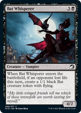 Image for Bat Whisperer (86) [Innistrad: Midnight Hunt]