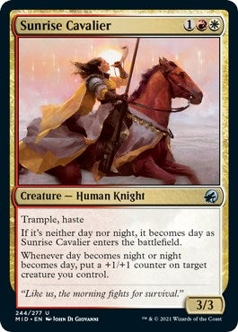 Image for Sunrise Cavalier (244) [Innistrad: Midnight Hunt]