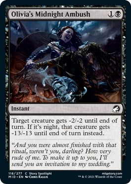 Image for Olivia's Midnight Ambush (118) [Innistrad: Midnight Hunt]