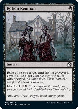 Image for Rotten Reunion (119) [Innistrad: Midnight Hunt]