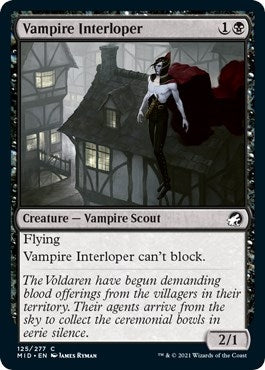 Image for Vampire Interloper (125) [Innistrad: Midnight Hunt]