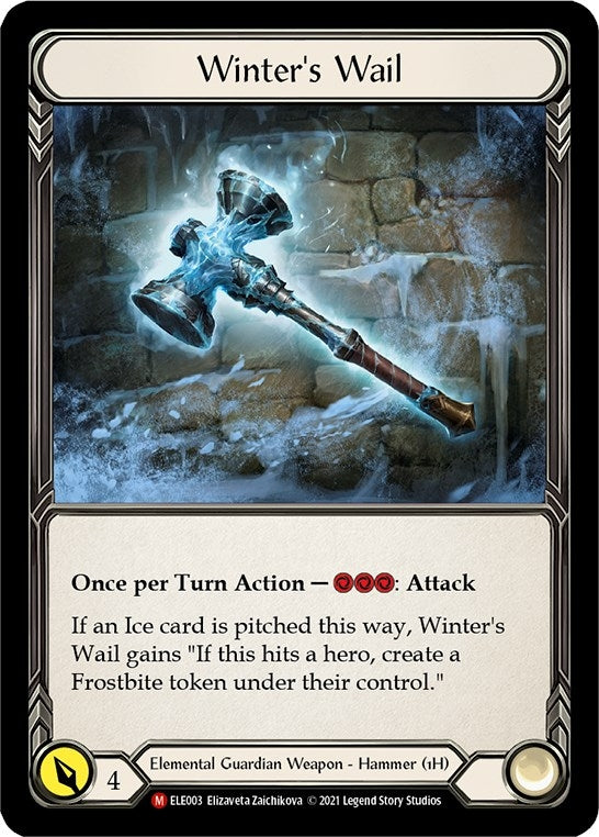 Image for Winter's Wail (ELE003) (Tales of Aria) - Flesh and Blood TCG