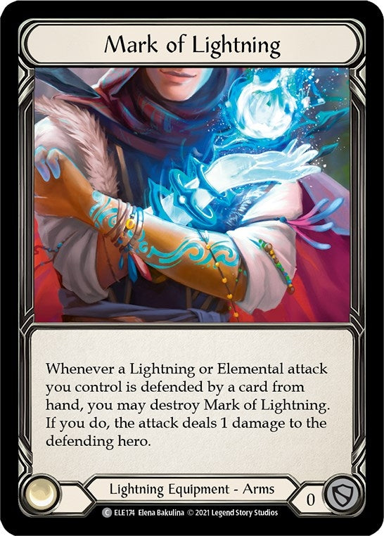 Image for Mark of Lightning (ELE174) (Tales of Aria) - Flesh and Blood TCG