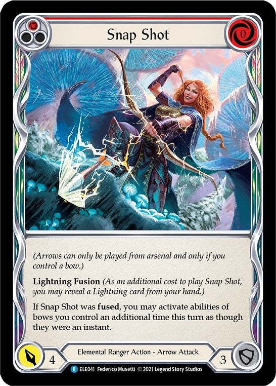 Image for Snap Shot (Red) (ELE041) (Tales of Aria) - Flesh and Blood TCG