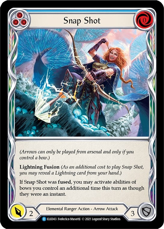 Image for Snap Shot (Blue) (ELE043) (Tales of Aria) - Flesh and Blood TCG