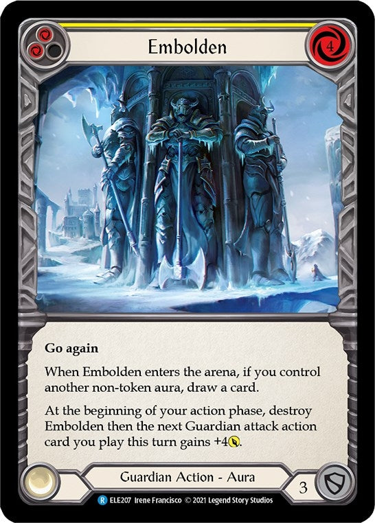 Image for Embolden (Yellow) (ELE207) (Tales of Aria) - Flesh and Blood TCG