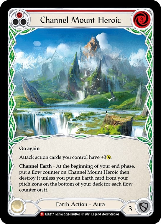 Image for Channel Mount Heroic (ELE117) (Tales of Aria) - Flesh and Blood TCG
