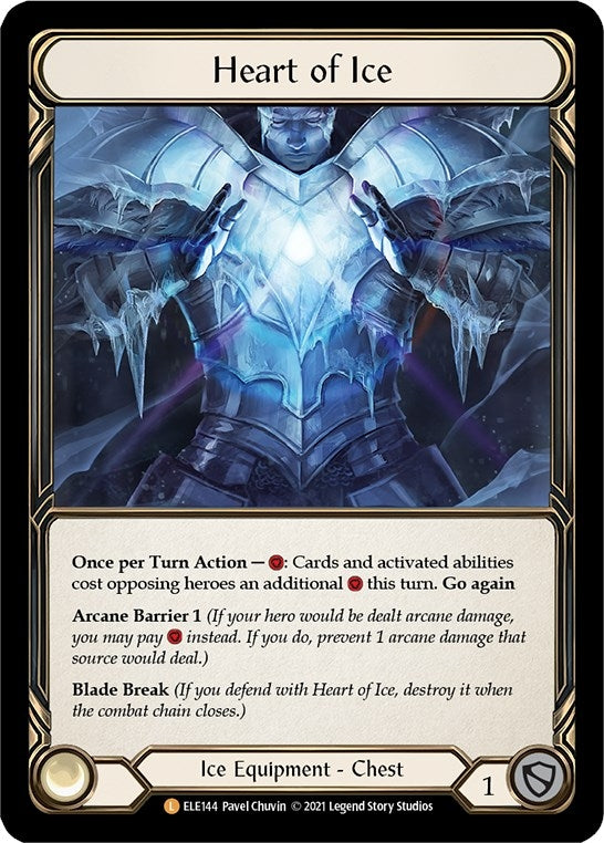 Image for Heart of Ice (ELE144) (Tales of Aria) - Flesh and Blood TCG