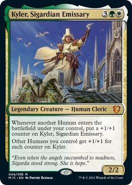 Image for Kyler, Sigardian Emissary (4) [Commander: Innistrad: Midnight Hunt]