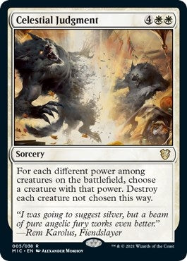 Image for Celestial Judgment (5) [Commander: Innistrad: Midnight Hunt]