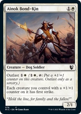 Image for Ainok Bond-Kin (78) [Commander: Innistrad: Midnight Hunt]