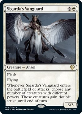 Image for Sigarda's Vanguard (8) [Commander: Innistrad: Midnight Hunt]