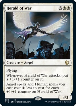 Image for Herald of War (86) [Commander: Innistrad: Midnight Hunt]