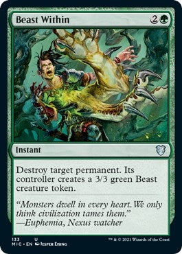 Image for Beast Within (133) [Commander: Innistrad: Midnight Hunt]