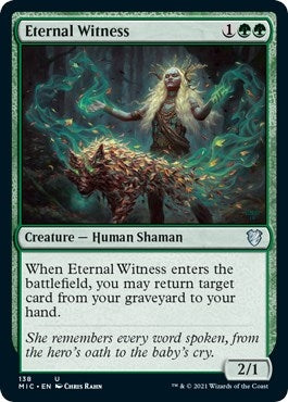 Image for Eternal Witness (138) [Commander: Innistrad: Midnight Hunt]