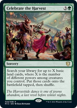 Image for Celebrate the Harvest (24) [Commander: Innistrad: Midnight Hunt]