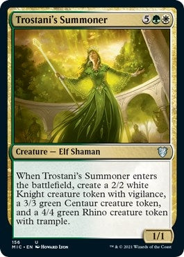 Image for Trostani's Summoner (156) [Commander: Innistrad: Midnight Hunt]