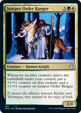Image for Juniper Order Ranger (153) [Commander: Innistrad: Midnight Hunt]