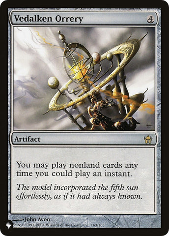 Image for Vedalken Orrery (163) [The List Reprints]