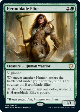 Image for Heronblade Elite (26) [Commander: Innistrad: Midnight Hunt]
