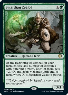 Image for Sigardian Zealot (29) [Commander: Innistrad: Midnight Hunt]