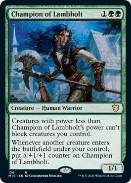 Image for Champion of Lambholt (136) [Commander: Innistrad: Midnight Hunt]