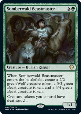 Image for Somberwald Beastmaster (30) [Commander: Innistrad: Midnight Hunt]
