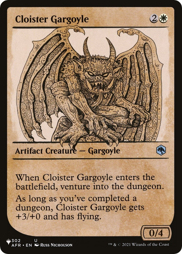 Image for Cloister Gargoyle (Showcase) (302) [The List Reprints]